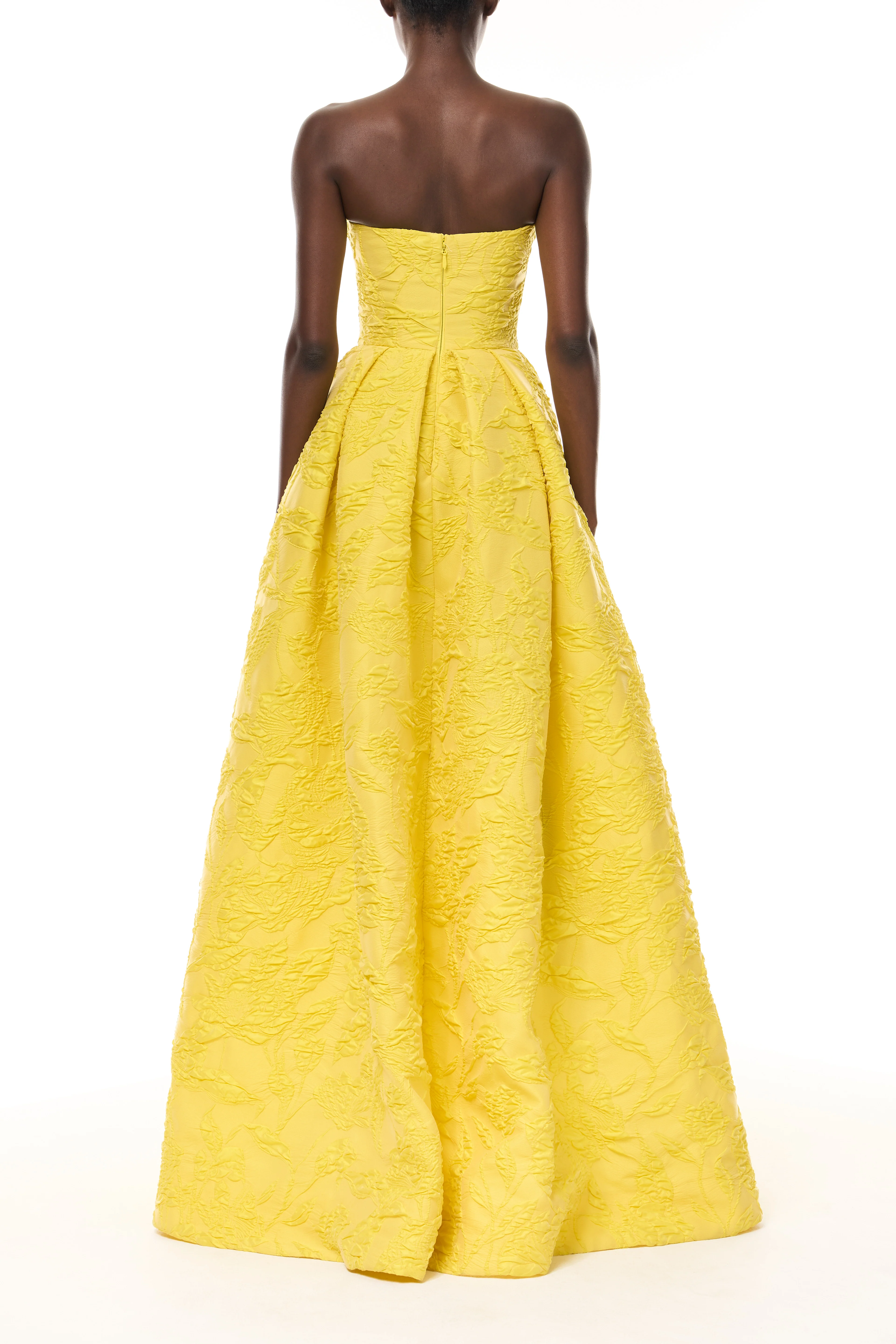 Strapless Gown with Tulip Skirt - Image 6