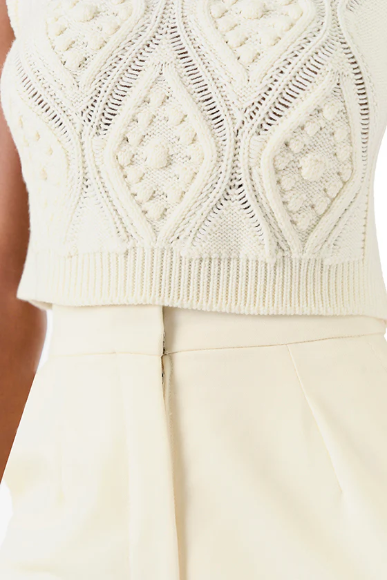 Cable Knit Crop Tank - Image 6