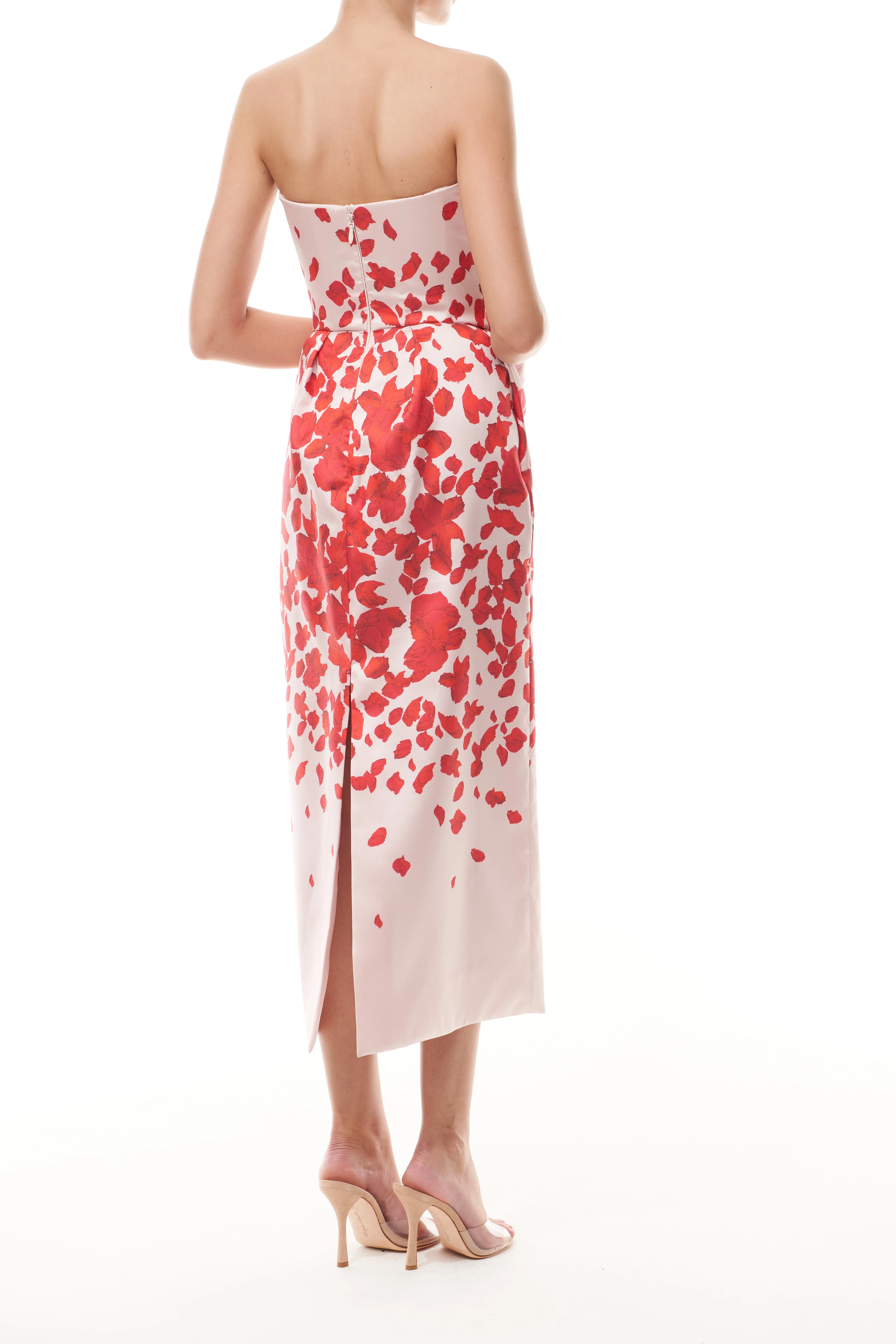 Rose Petal Mikado Dress - Image 5