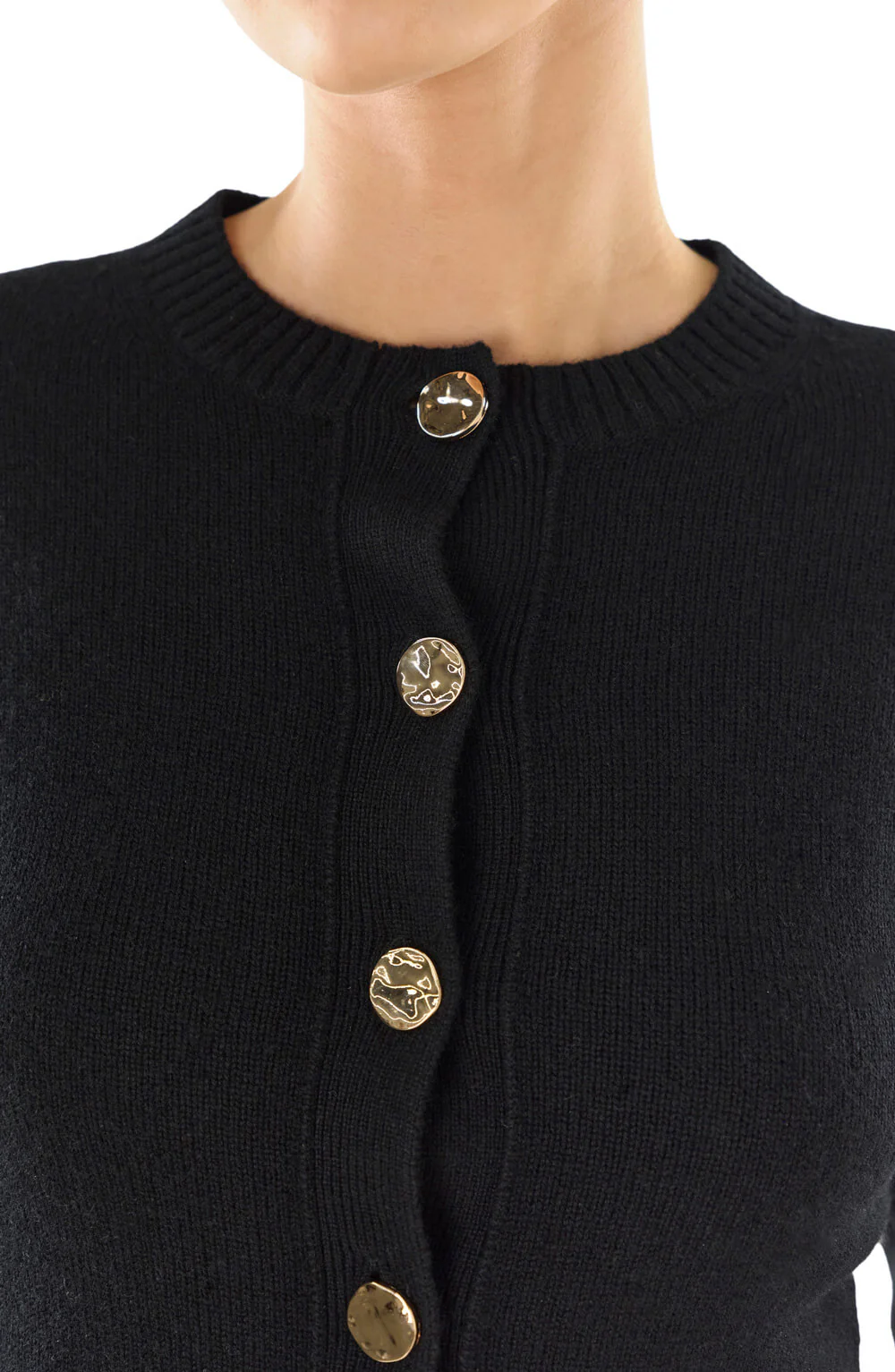 Cropped Long Sleeve Cardigan - Image 6