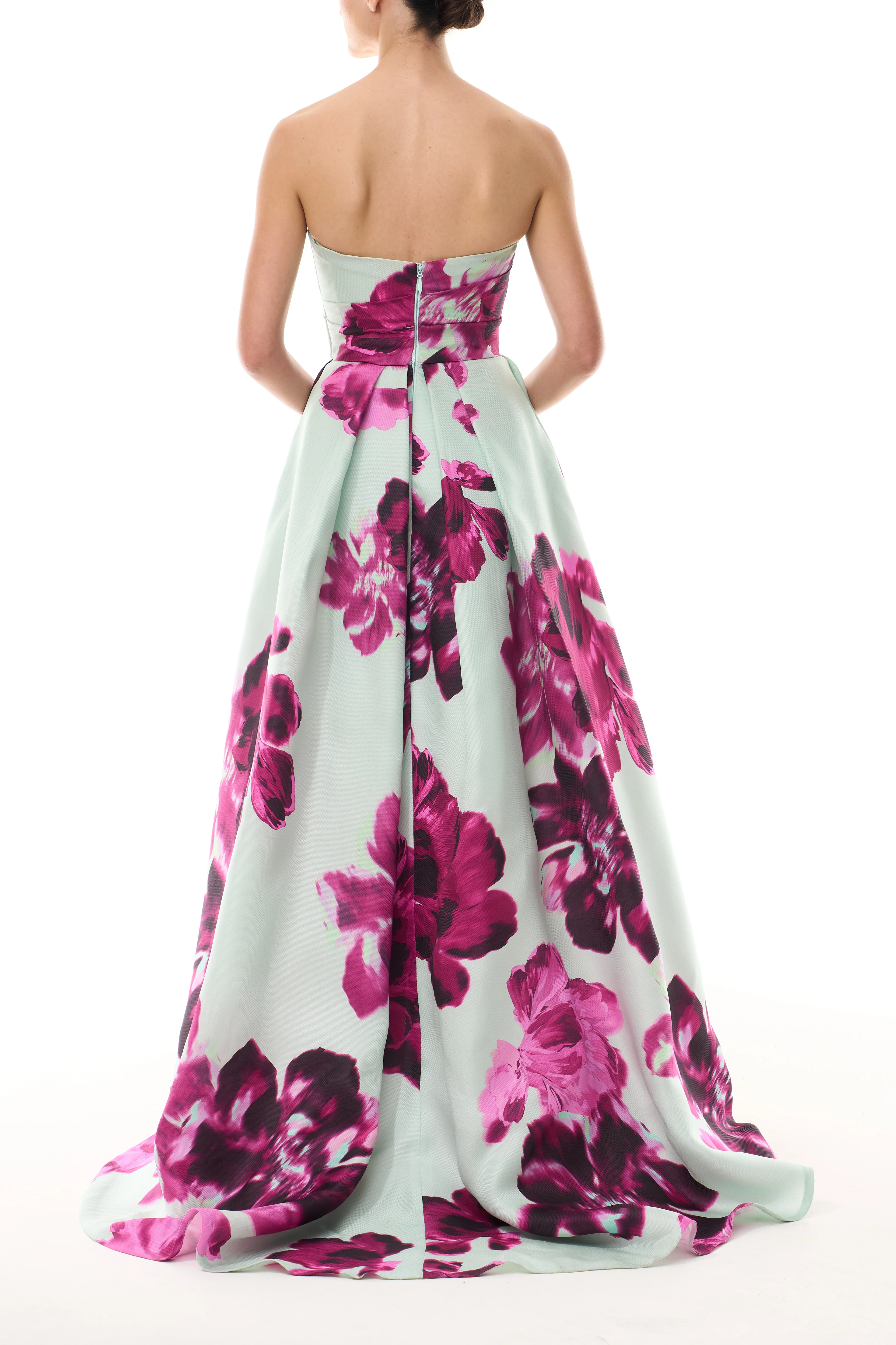 Electric Floral Ballgown - Image 6