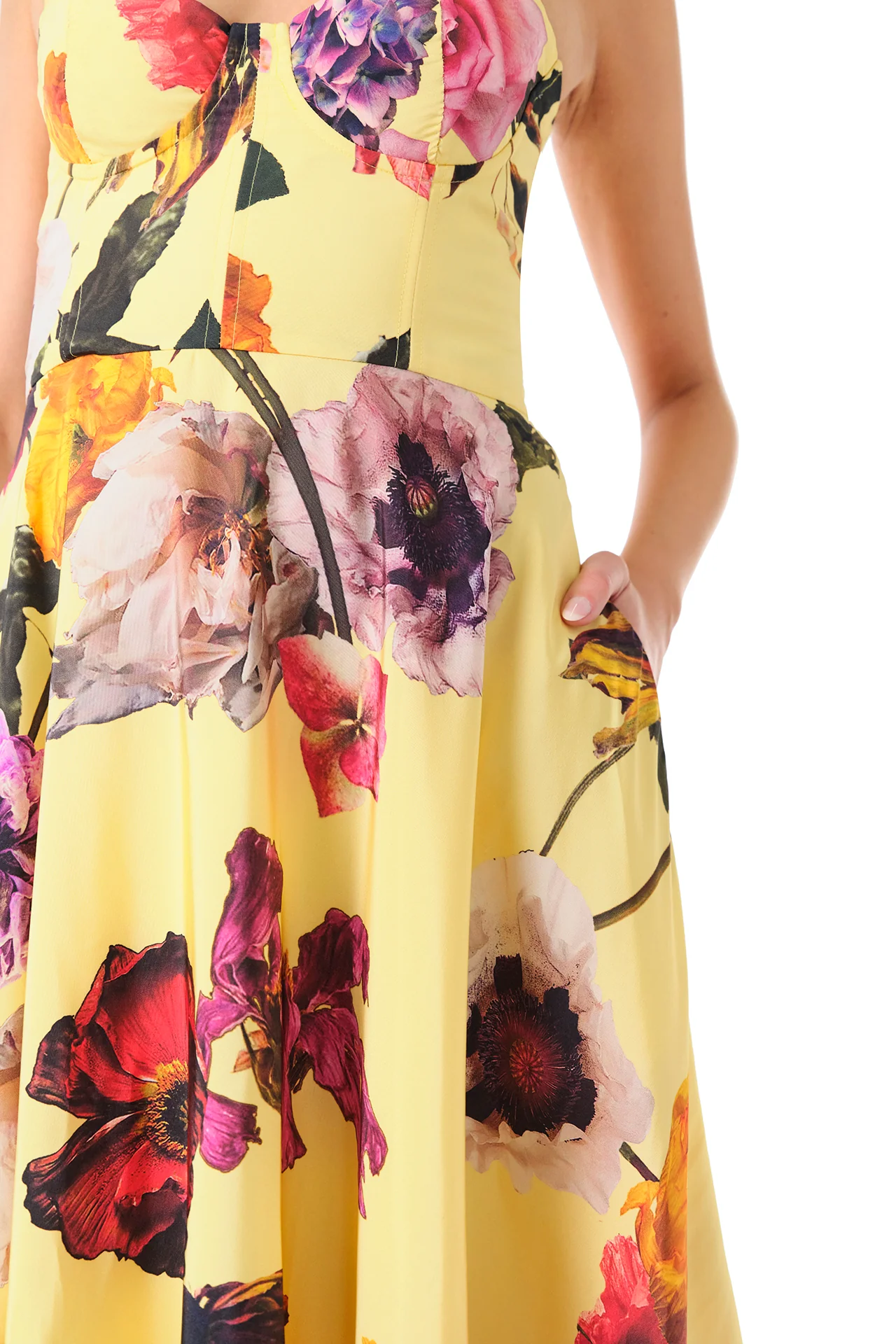 Corseted A-line Dress - Image 5