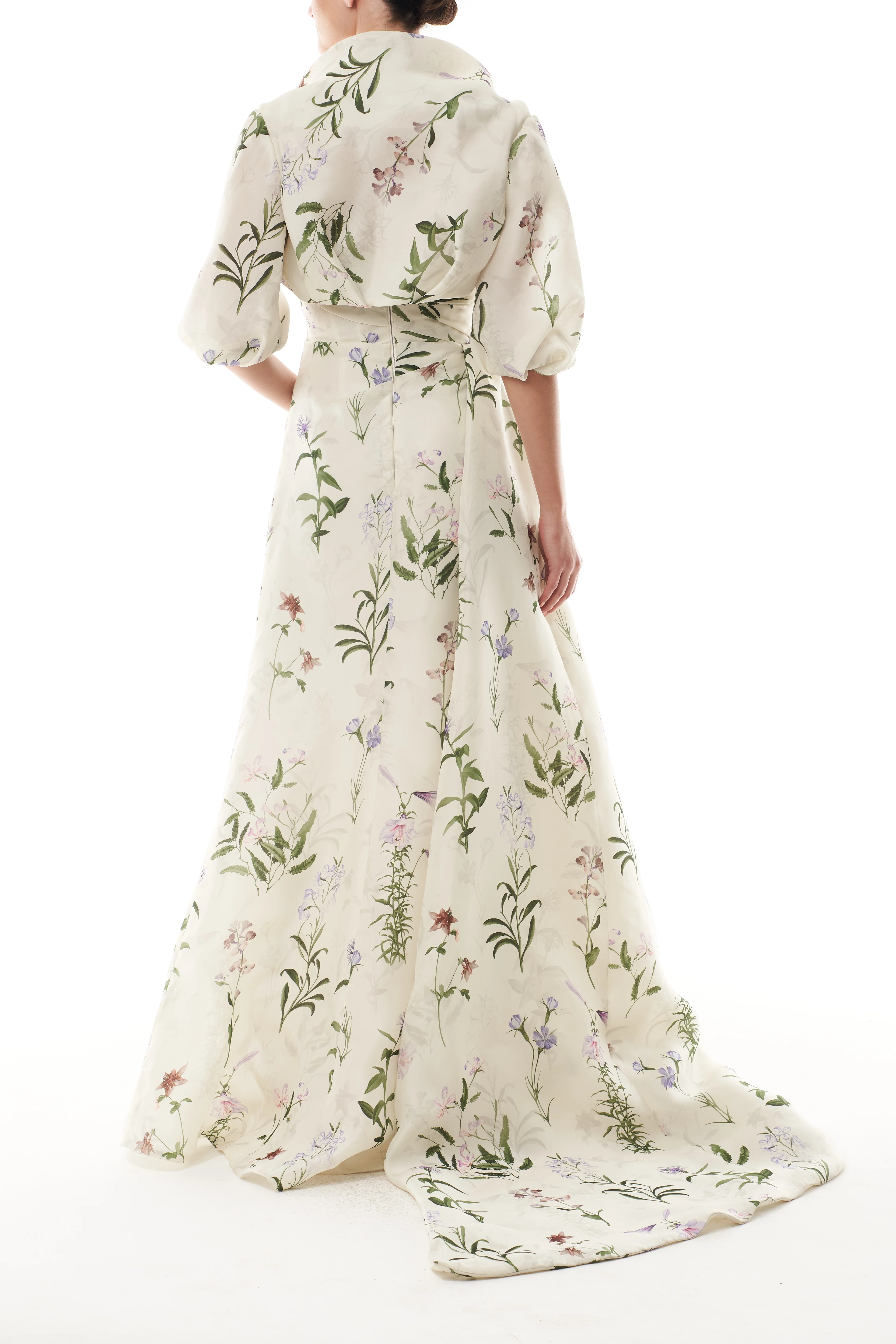 High Neck Gazar Bolero - Image 5