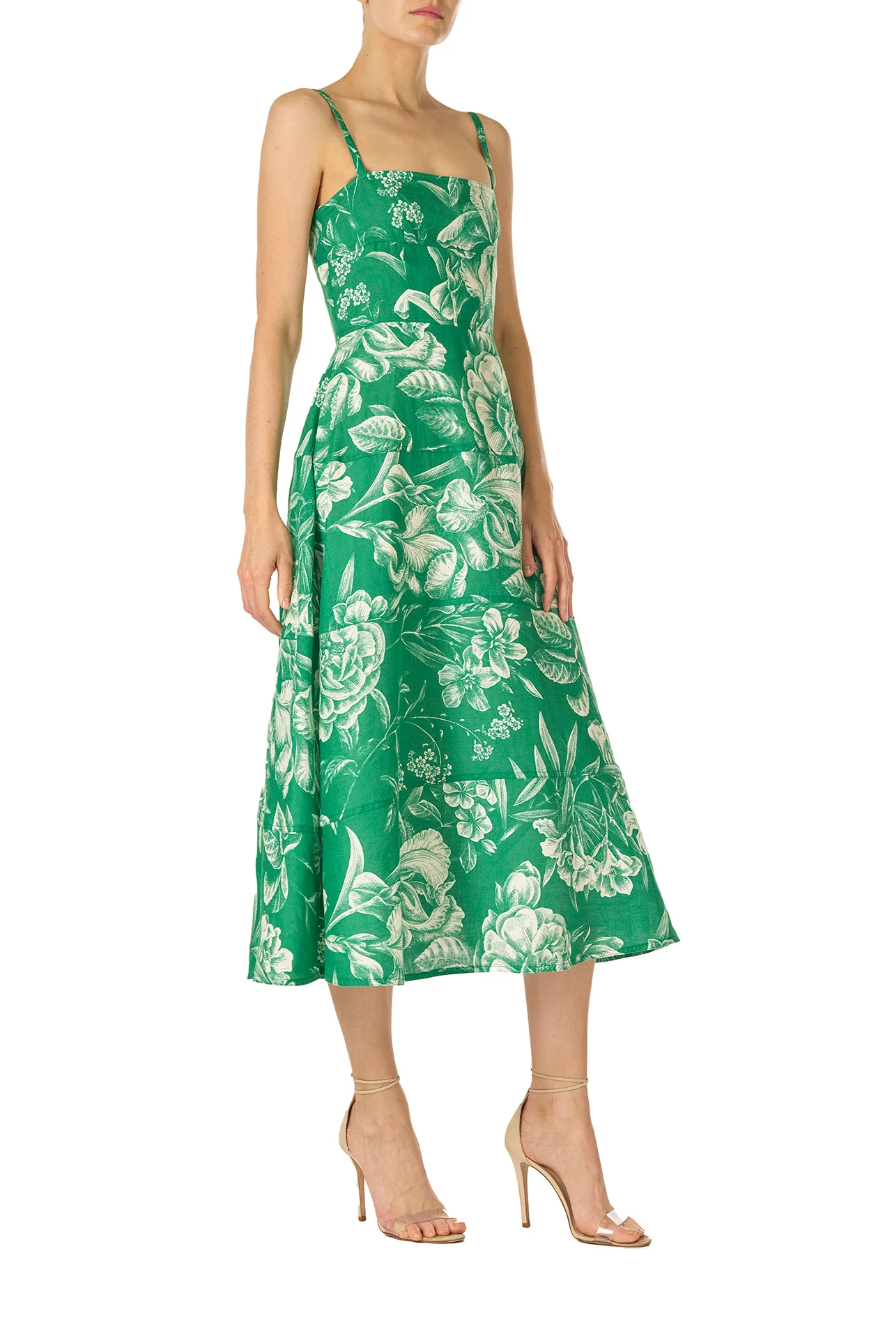 Floral Sleeveless Day Dress - Image 2