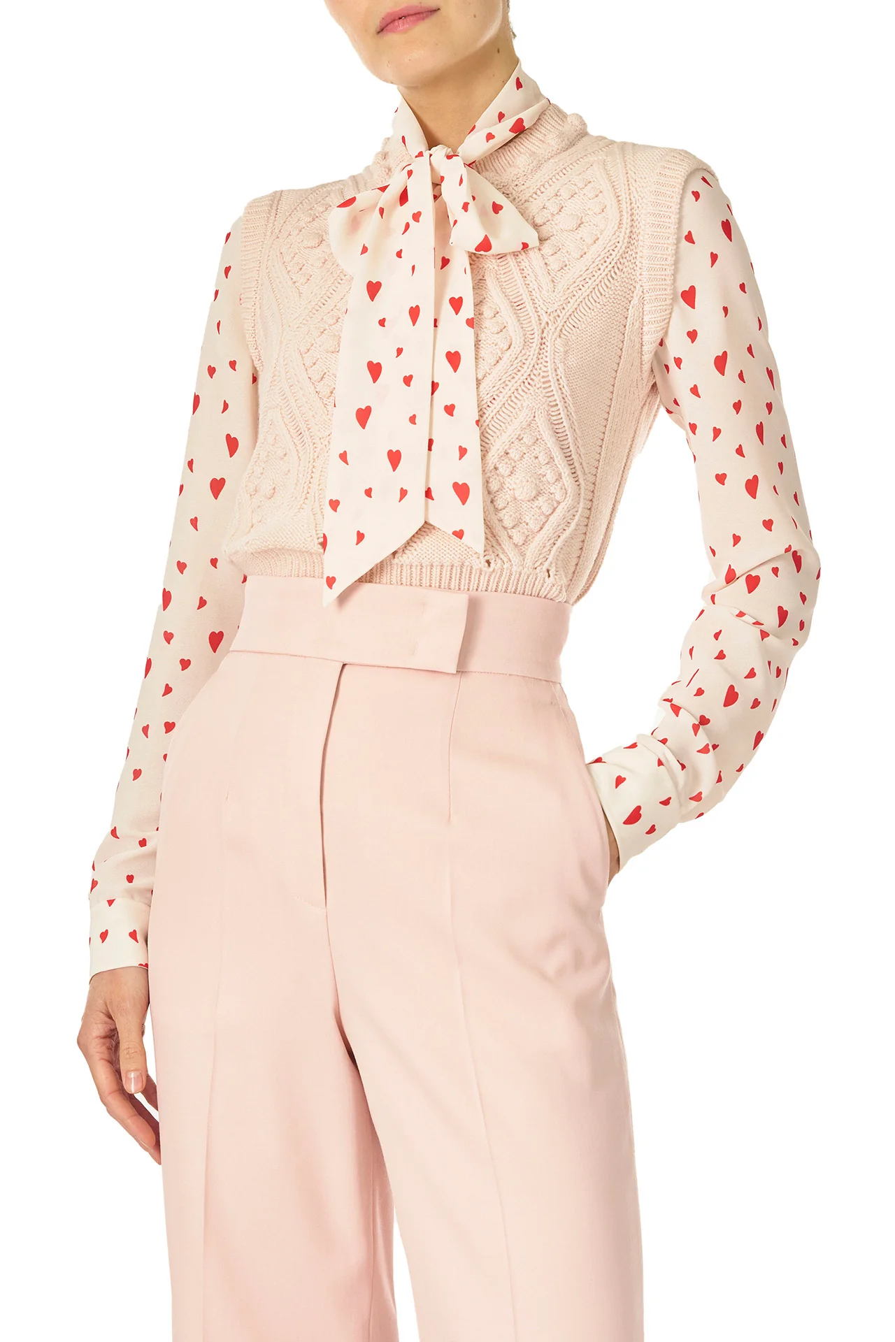 Bow Tie Blouse - Image 5