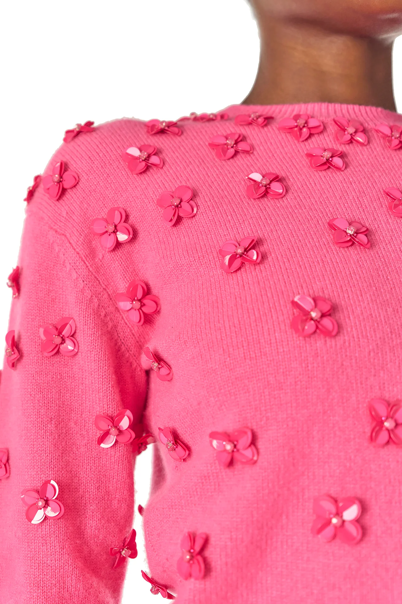 Embroidered Cashmere Sweater - Image 2