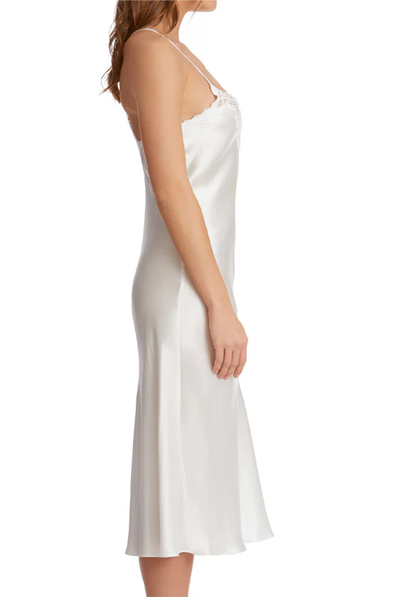 Jolie Long Silk Gown - Image 2