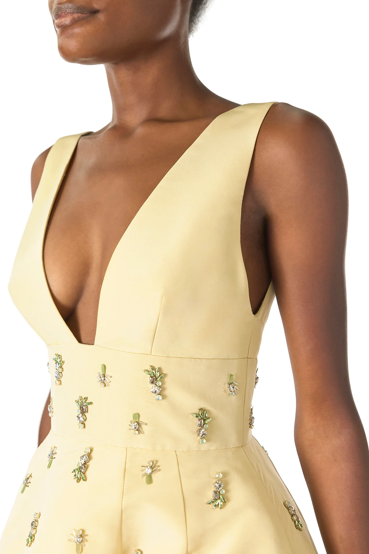Limoncello Embroidered Cocktail Dress - Image 2