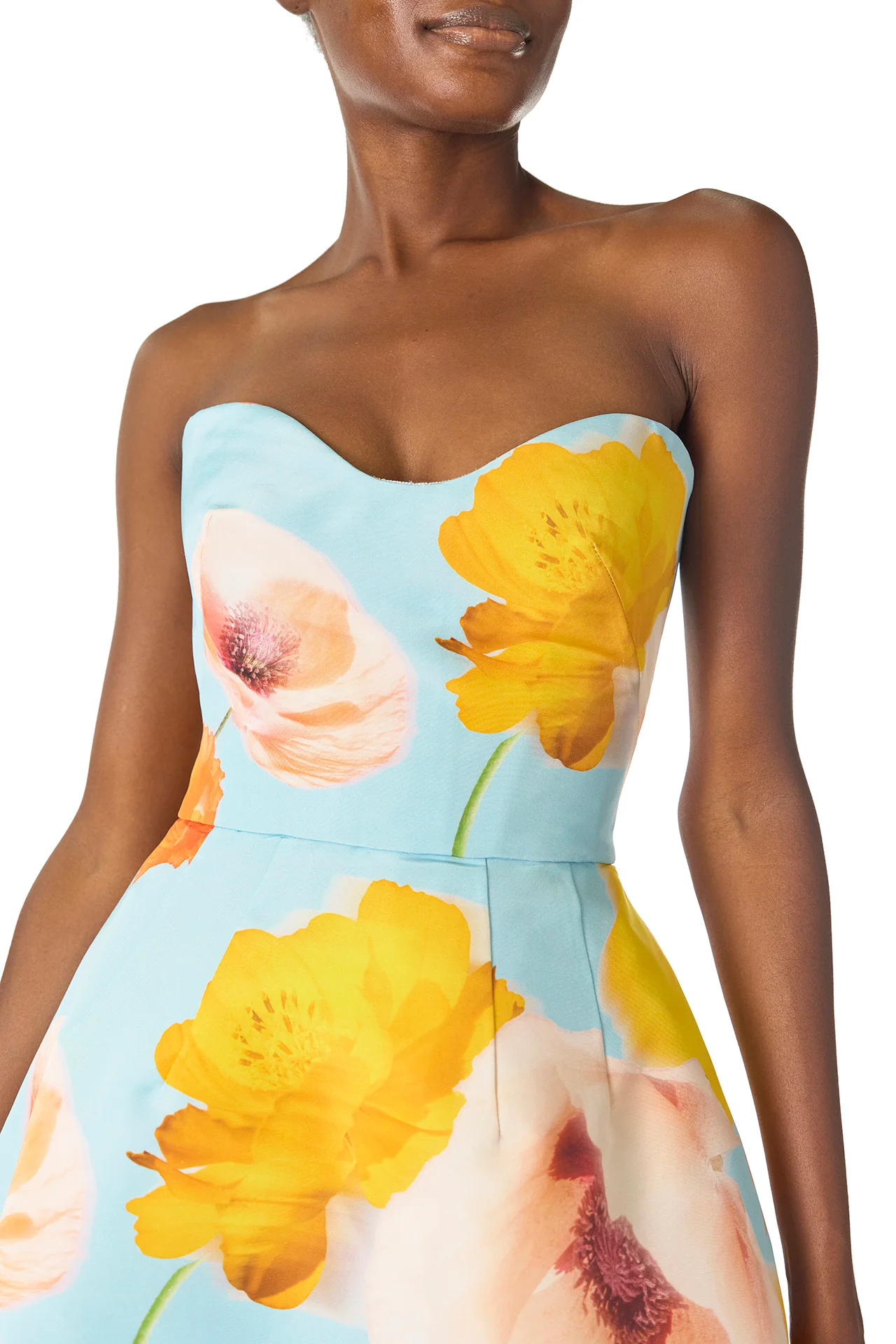 Poppy Printed Ball Gown - Image 2