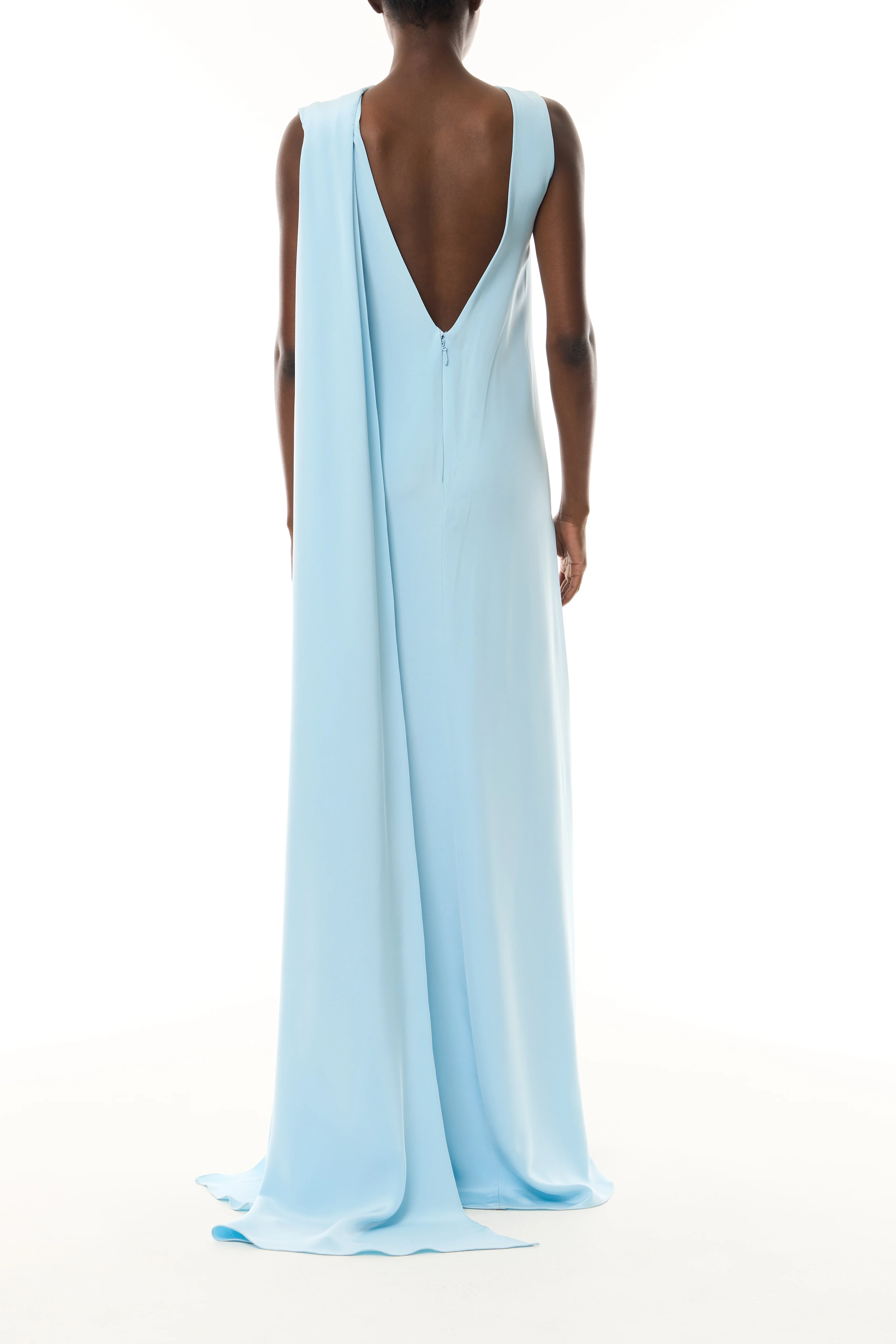 Draped Caftan Gown - Image 4