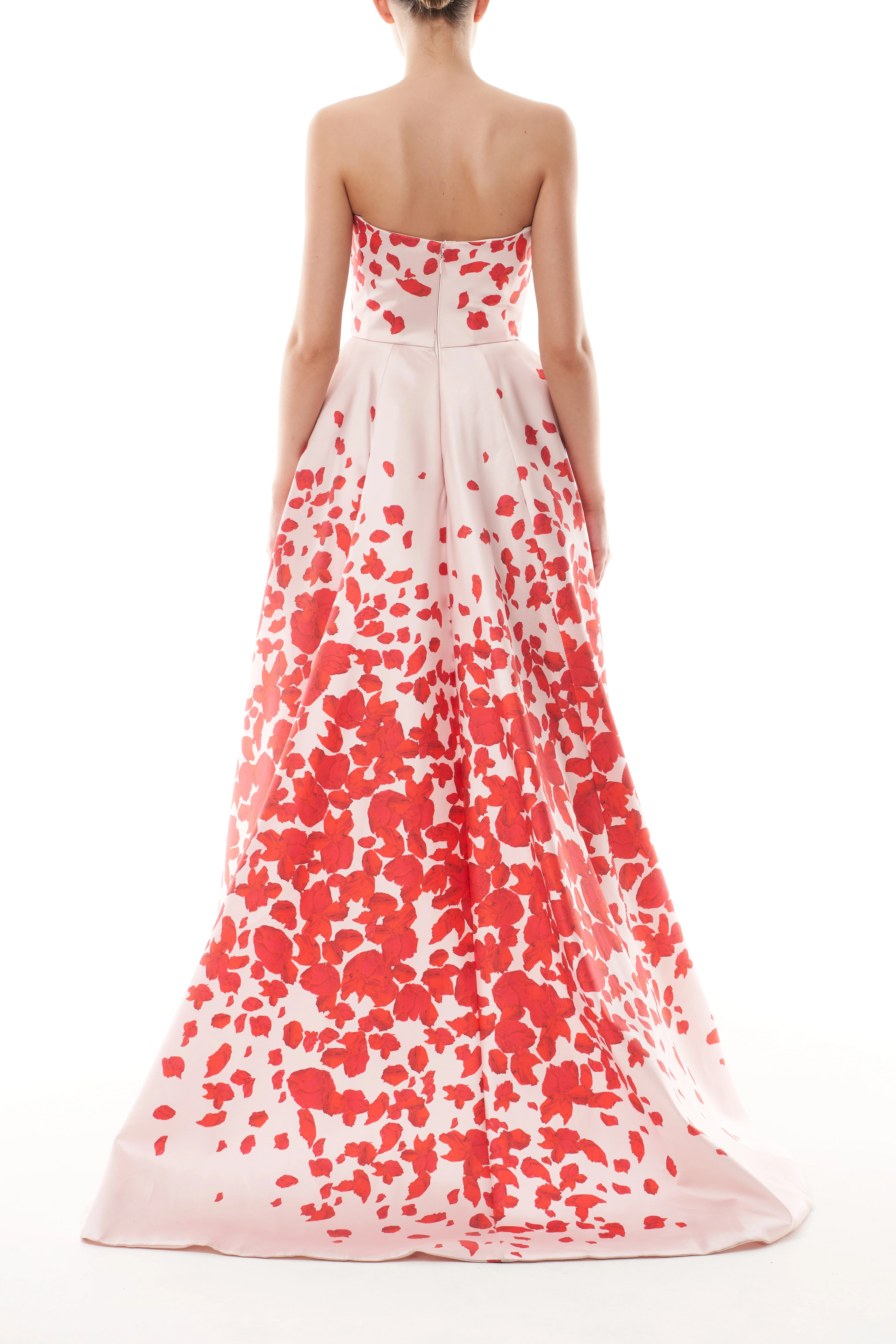 Rose Petal High-Low Gown - Image 5