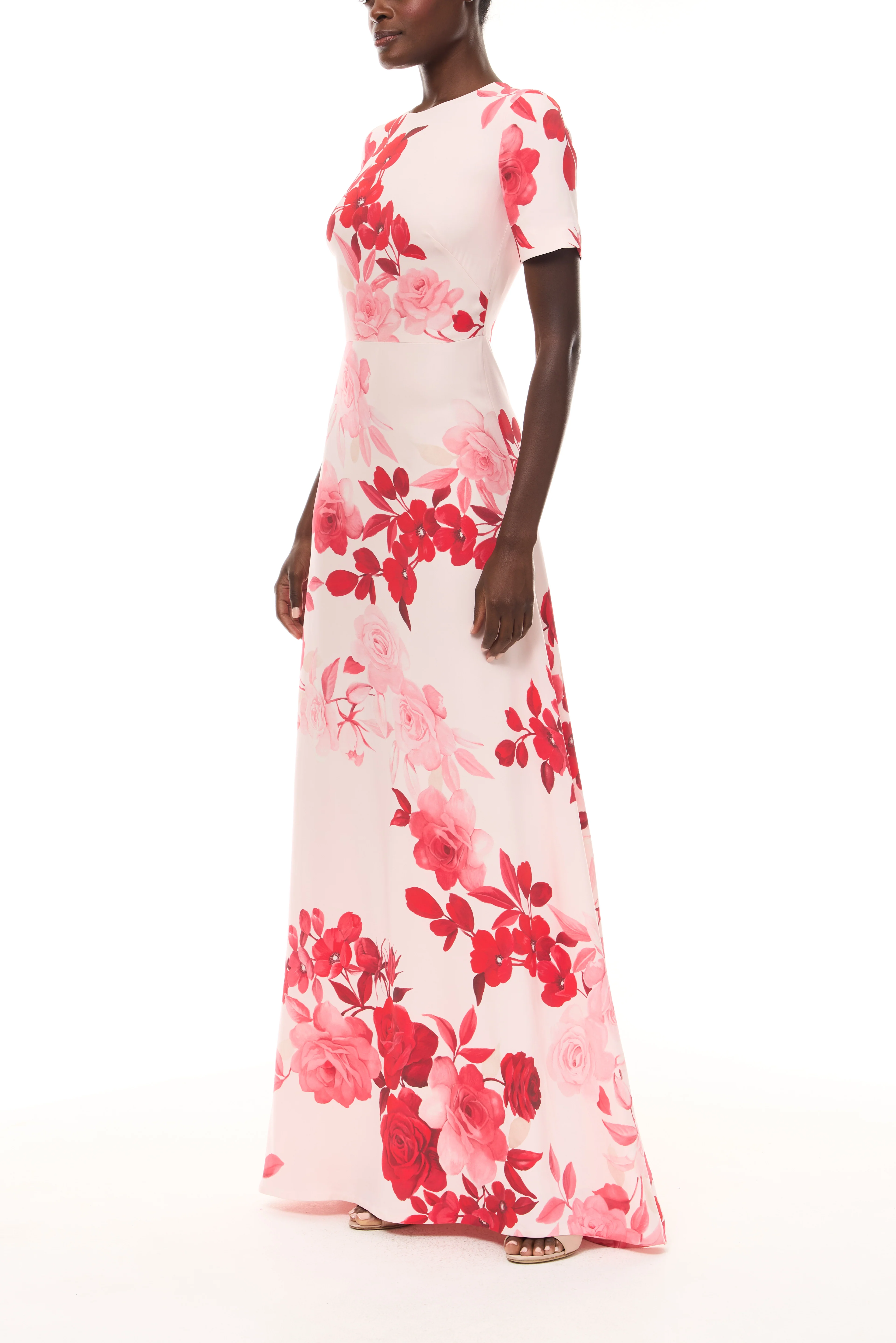 Rose Short Sleeve Gown - Image 4