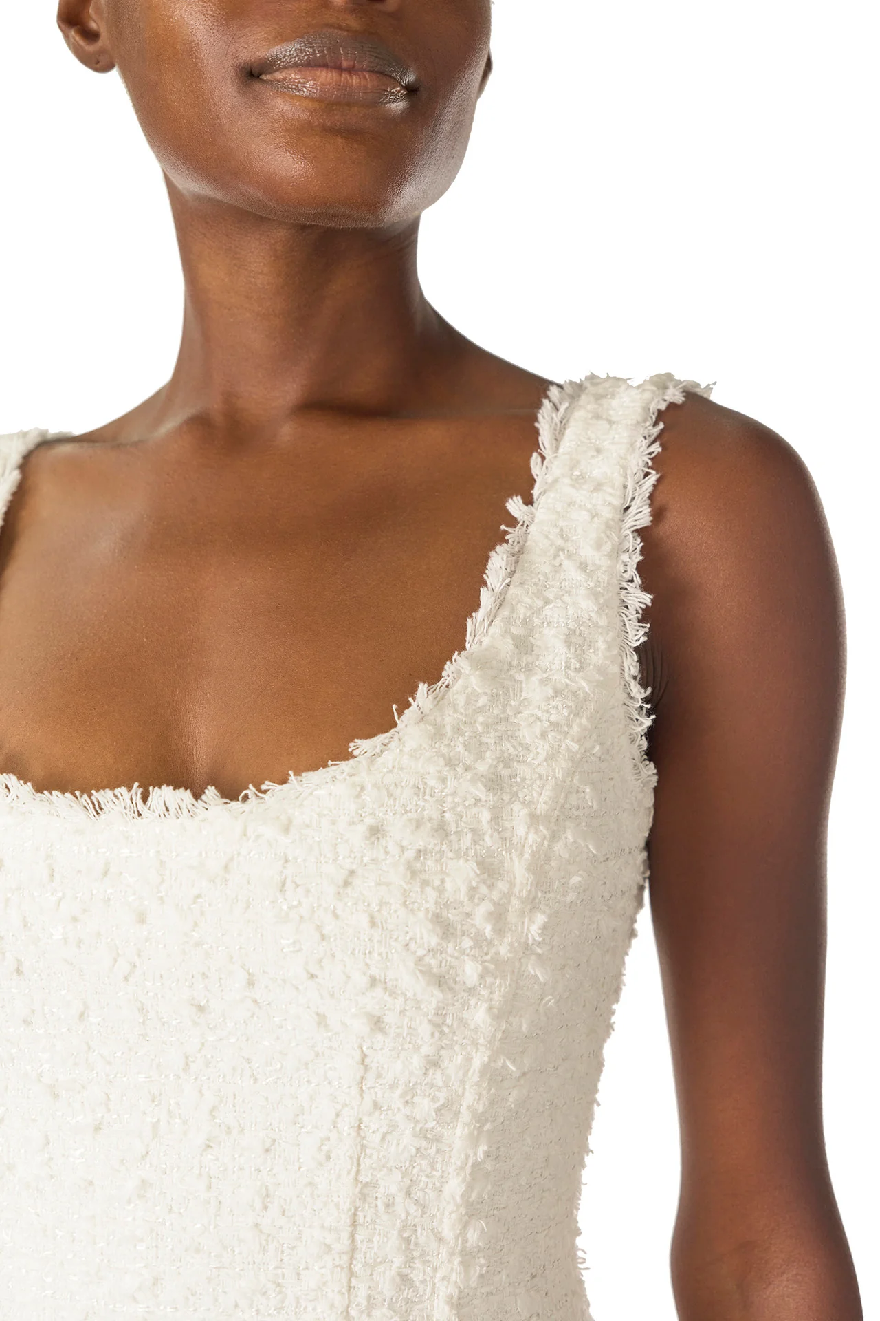 Scoop Neck Sculpted Dress - Image 2