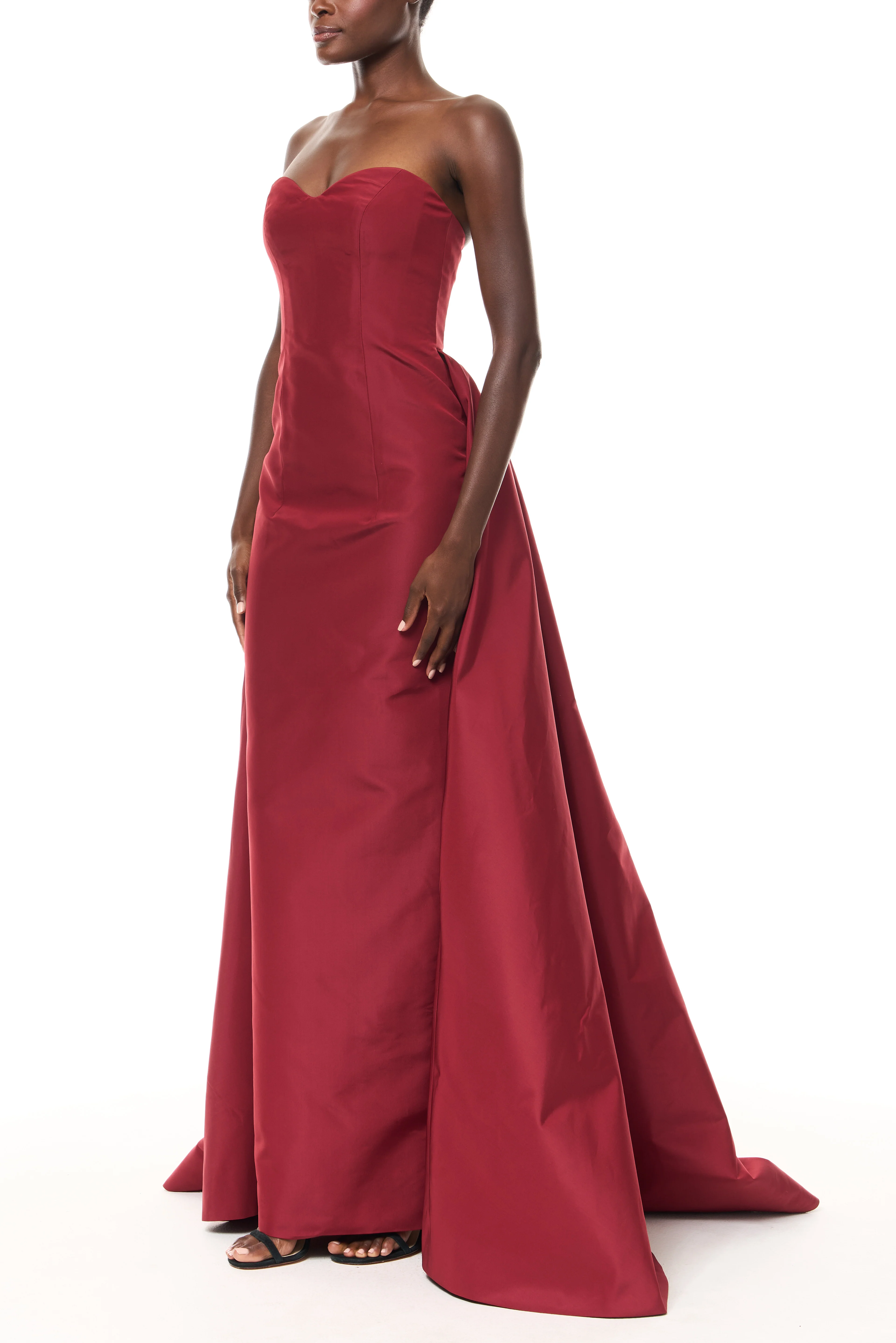 Strapless Column Gown With Train - Image 5