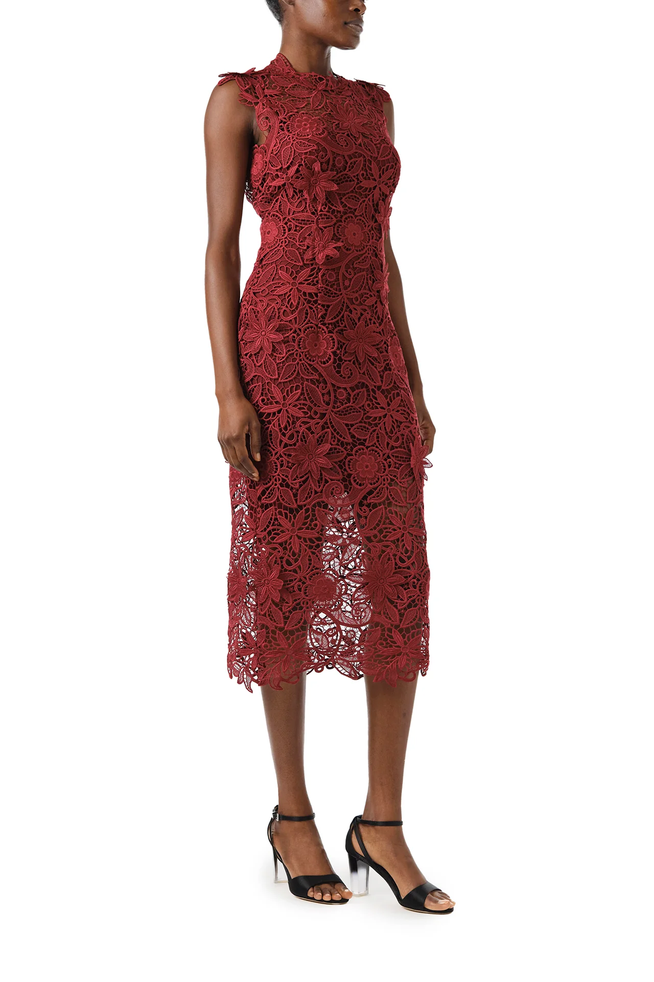 Sleeveless Lace Sheath - Image 5