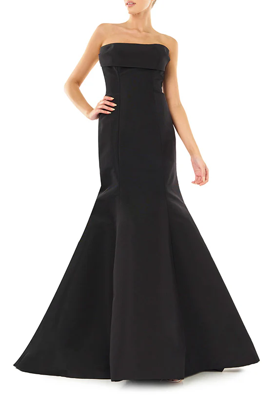 Strapless Faille Mermaid Gown - Image 2