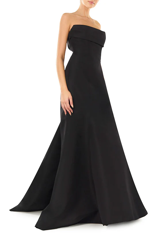 Strapless Faille Mermaid Gown - Image 3