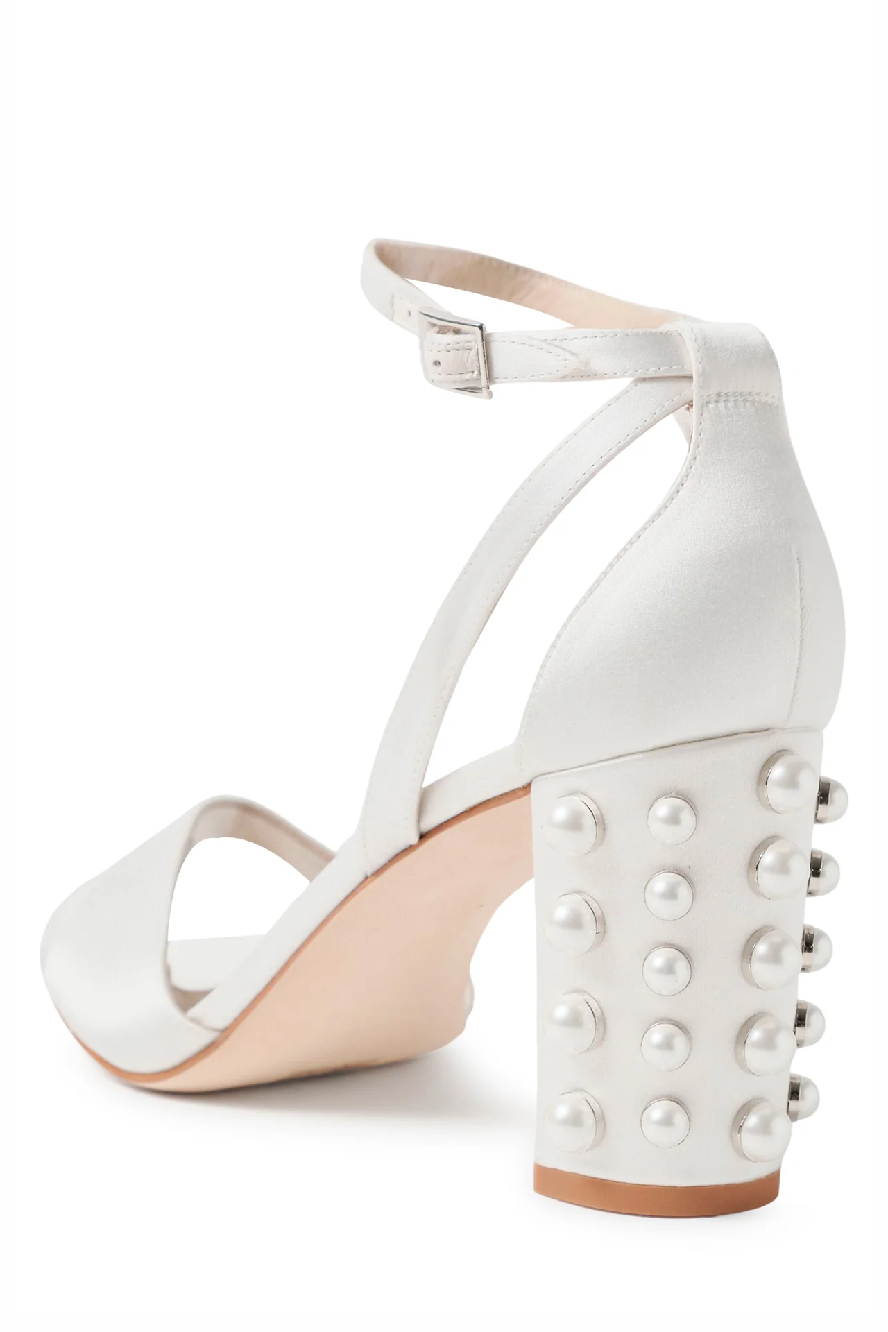 Susanna Pearl Satin Heel - Image 3